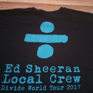 Unisex backstage local crew tour t-shirt